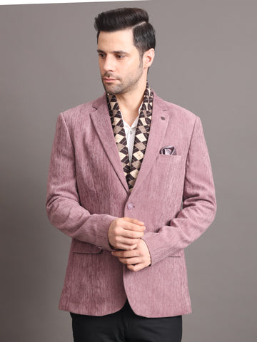 MEN'S TWEED PINK BLAZER